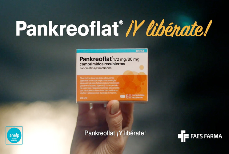 El spot de Pankreoflat® se emitirá en TV hasta agosto